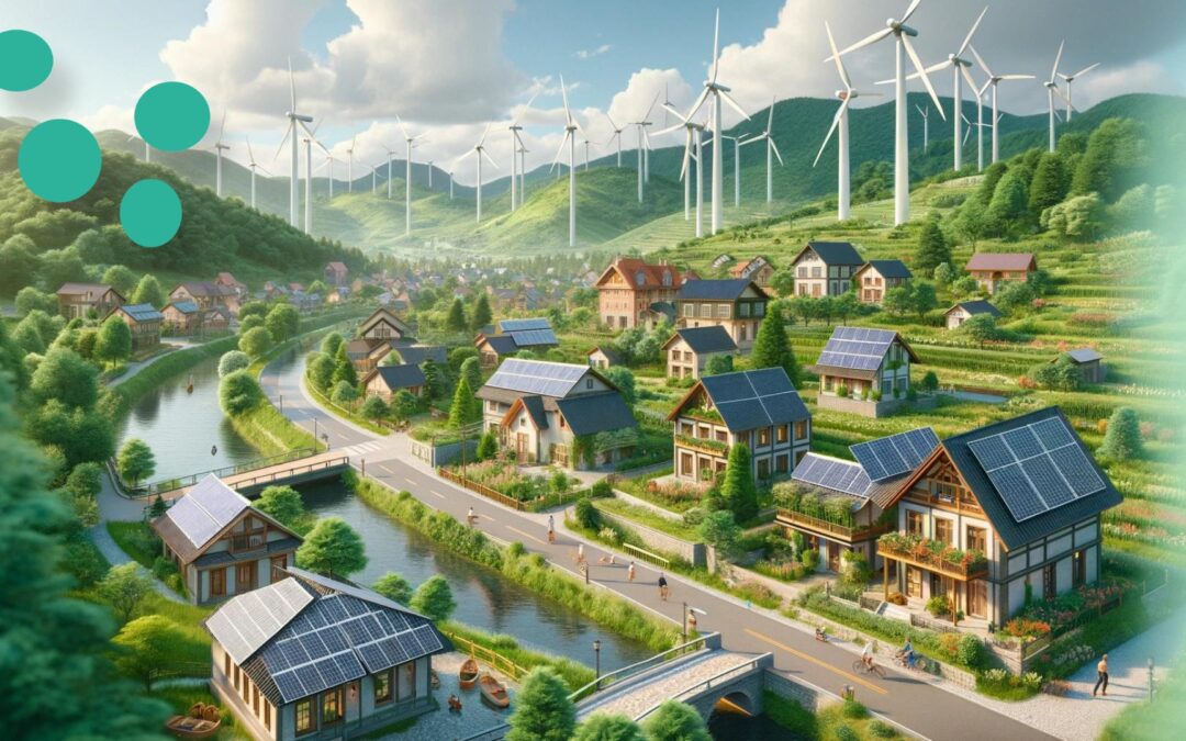 Die Zukunft: Erneuerbare Energie Anlagen